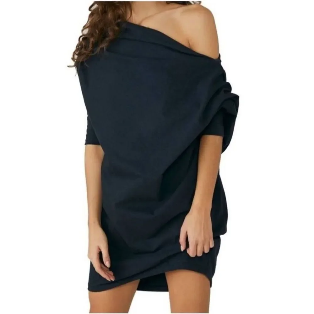 NEW Free People FP Beach MODERN MINI DRESS BLACK_5